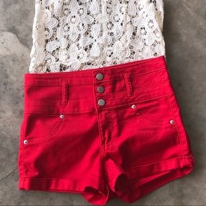 Xhilaration high rise shorts